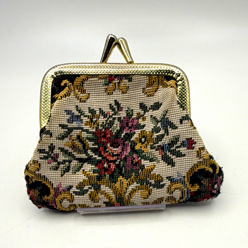 Vintage gobelin geldbörse mit - vintage,