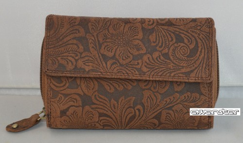 7121 damen leder portemonnaie - 7121,