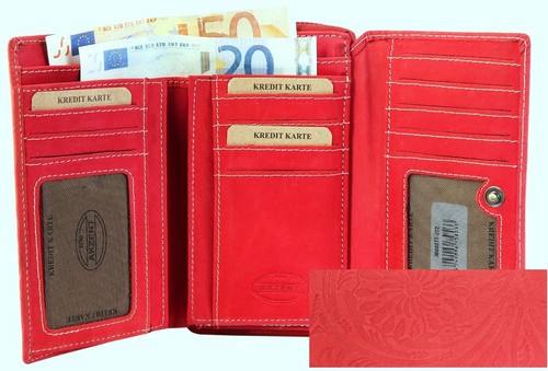 Damen geldbeutel leder - geldbeutel,